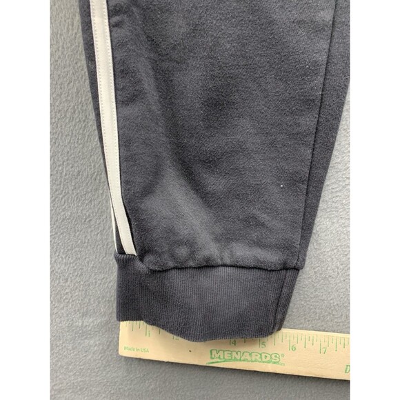 Adidas Mens Essentials 3 Stripes Tricot Jogger Pants 2022 Black White Size Large - Picture 6 of 14